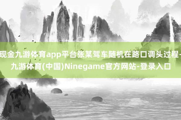 现金九游体育app平台张某驾车随机在路口调头过程-九游体育(中国)Ninegame官方网站-登录入口